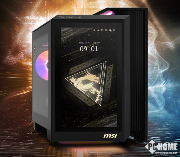 AI幻影上架 前置超大触屏售29999元CQ9电子登录微星MEG VISION 